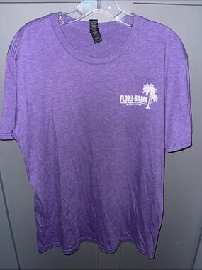 Anvil Purple 'Flori-Bama' Short Sleeve Tee